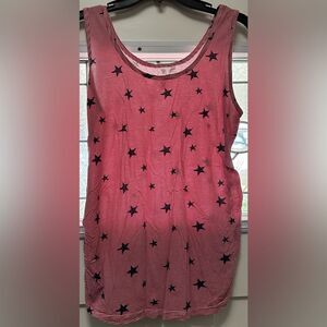 Belly by Design Maternity Tank. Red White Blue Patriotic (519)